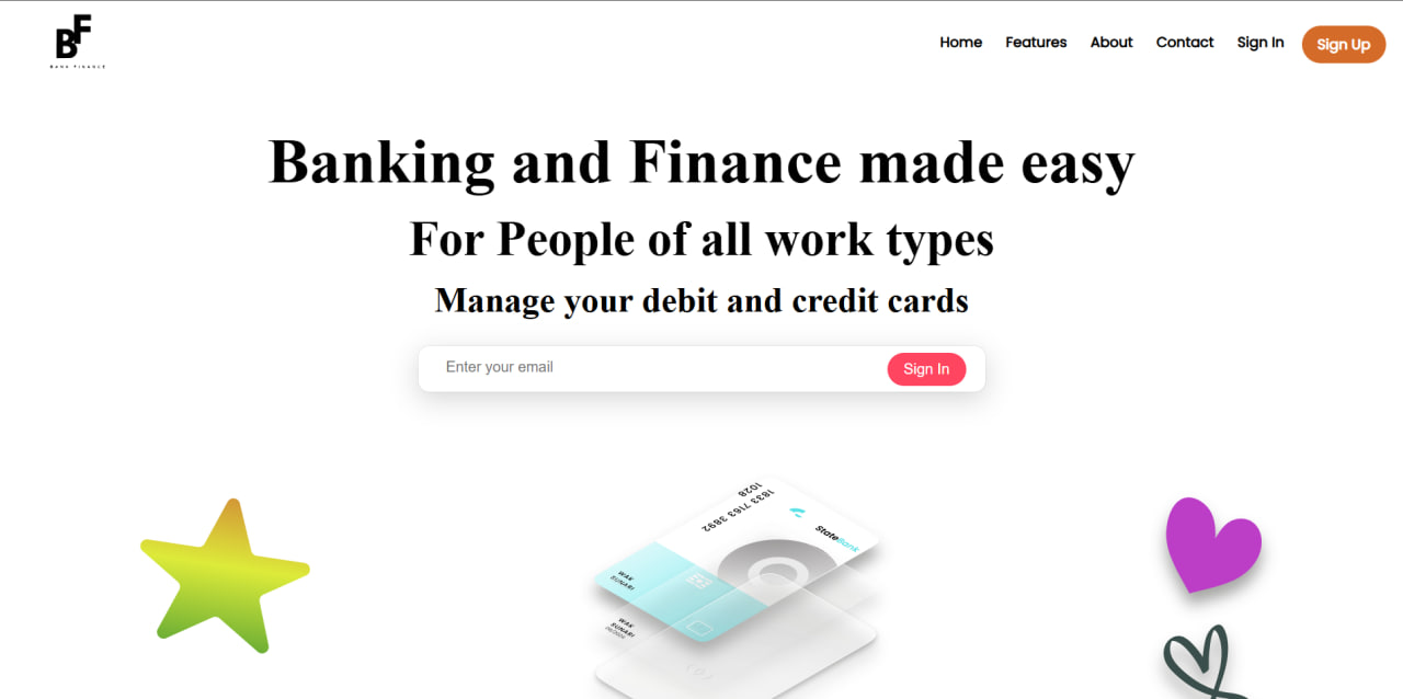 Banking and Finance Management System