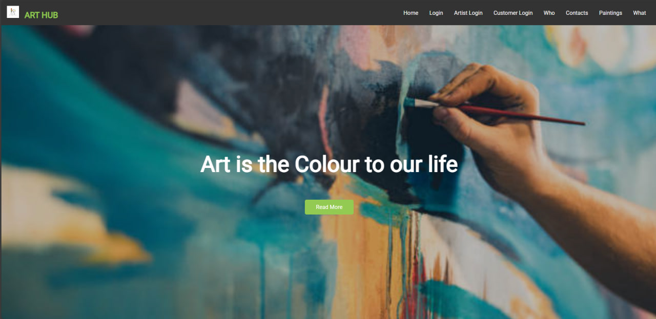 Online Art Gallery Project